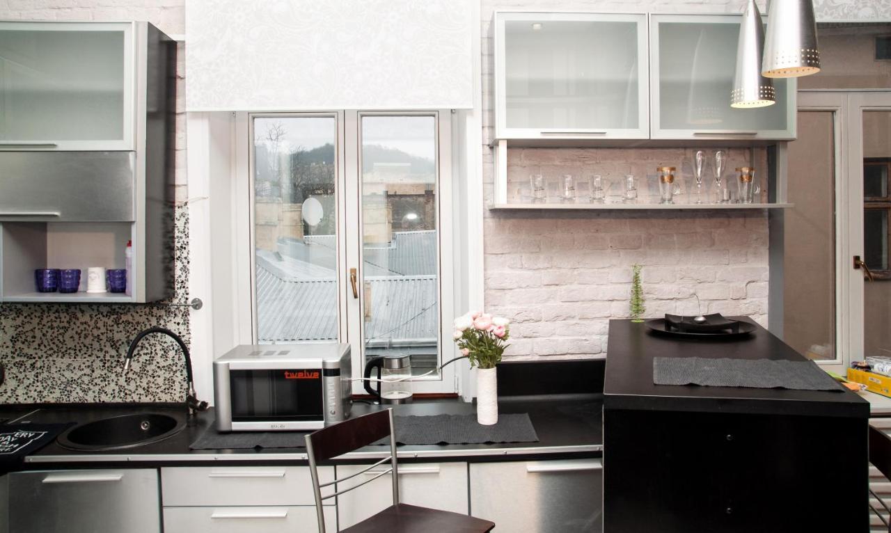Apt In The Center Of The Town Near The Opera House Appartamento Leopoli Esterno foto